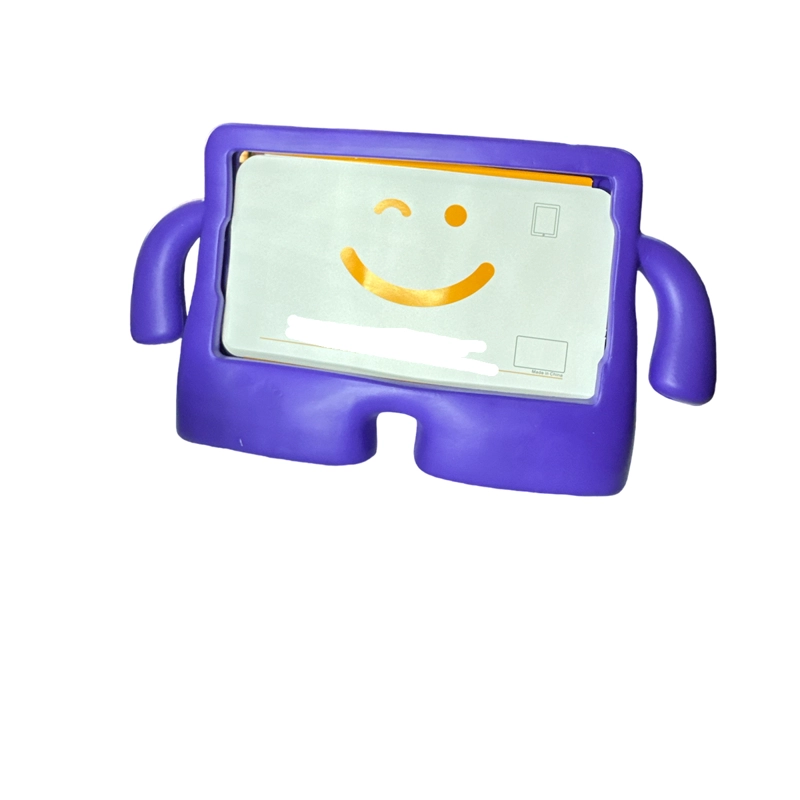 FUNDA JOIGO SILICONA NIÑOS PARA GALAXY TAB S9 FE PLUS MORADO - 5