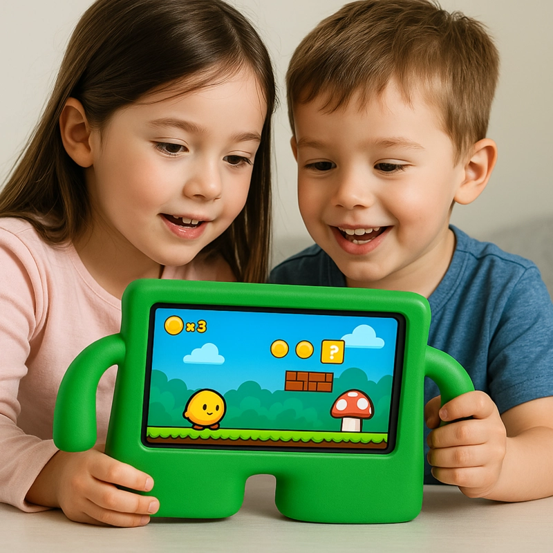 CARCASA JOIGO NIÑOS ANTIGOLPES PARA TABLET XIAOMI REDMI PAD SE 11 VERDE - 7