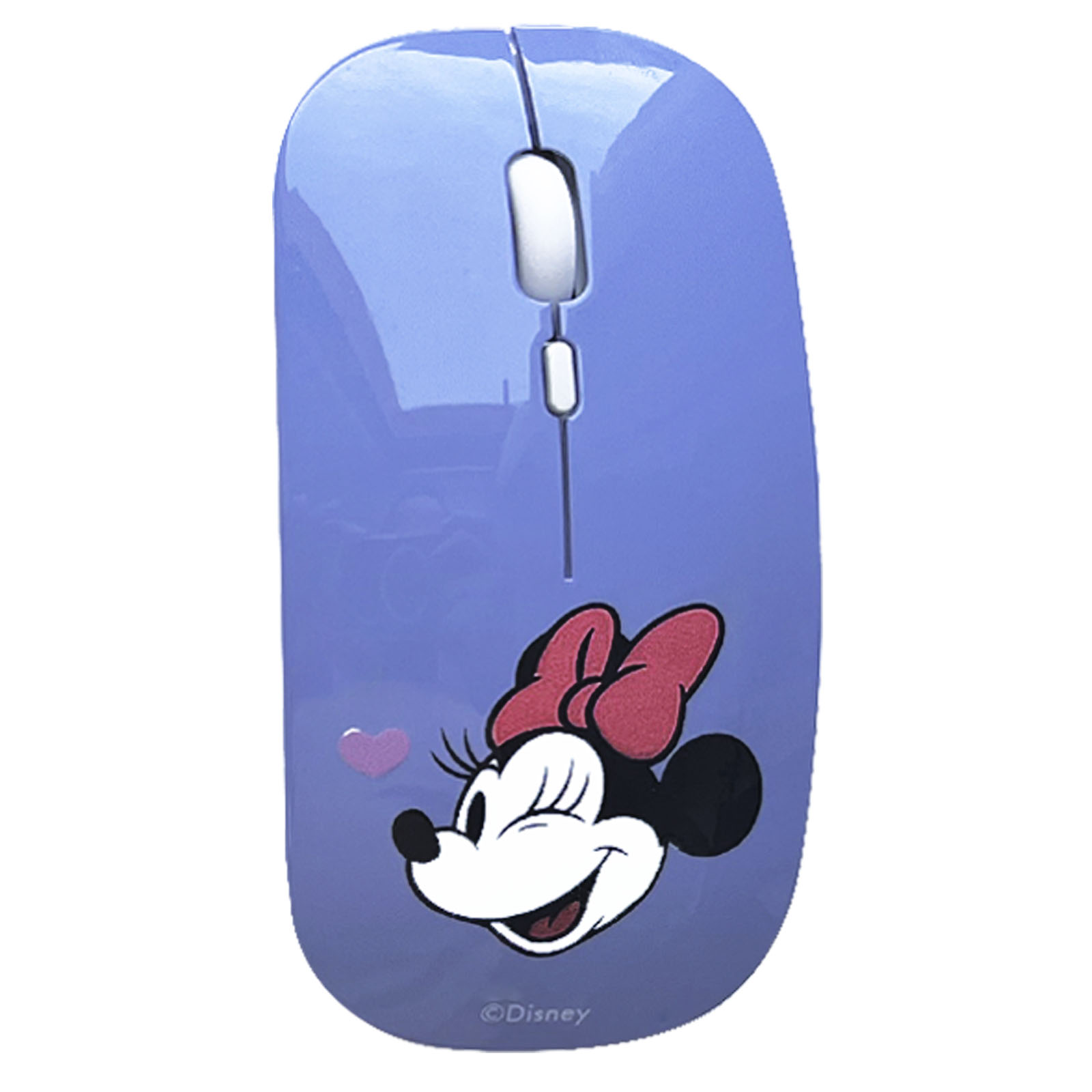 COMBO TECLADO, MOUSE INALAMBRICO RECARGABLE BLUETOOTH DISNEY LILA - 3