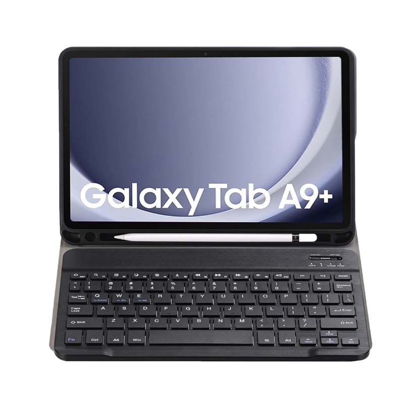 FUNDA CON TECLADO ESPAÑOL COMPATIBLE CON TAB SAMSUNG GALAXY A9 PLUS 11 - 2