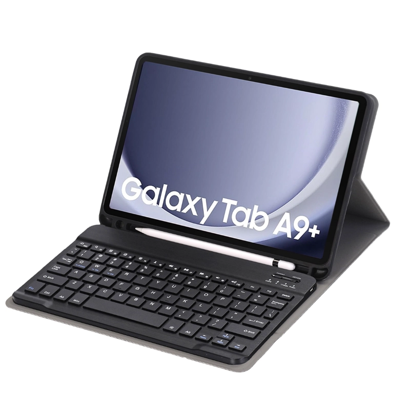 FUNDA CON TECLADO ESPAÑOL COMPATIBLE CON TAB SAMSUNG GALAXY A9 PLUS 11 - 3