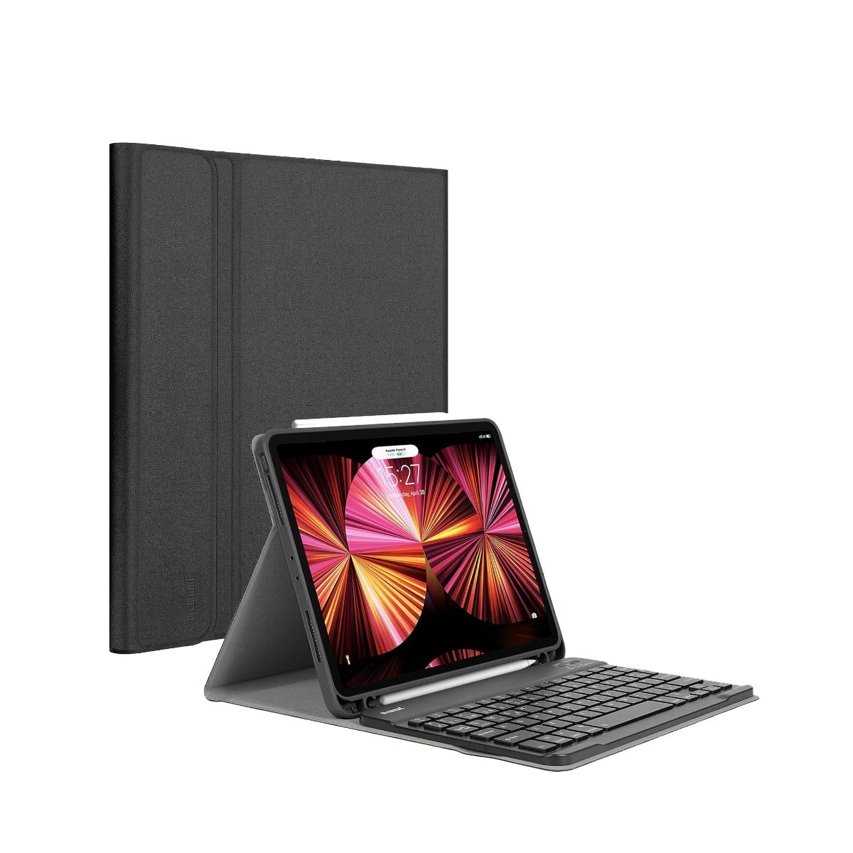 FUNDA CON TECLADO ESPAÑOL PARA IPAD PRO 13 M4 24 NEGRO - 1