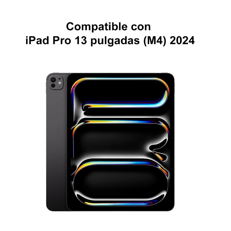 FUNDA CON TECLADO ESPAÑOL PARA IPAD PRO 13 M4 24 NEGRO - 8