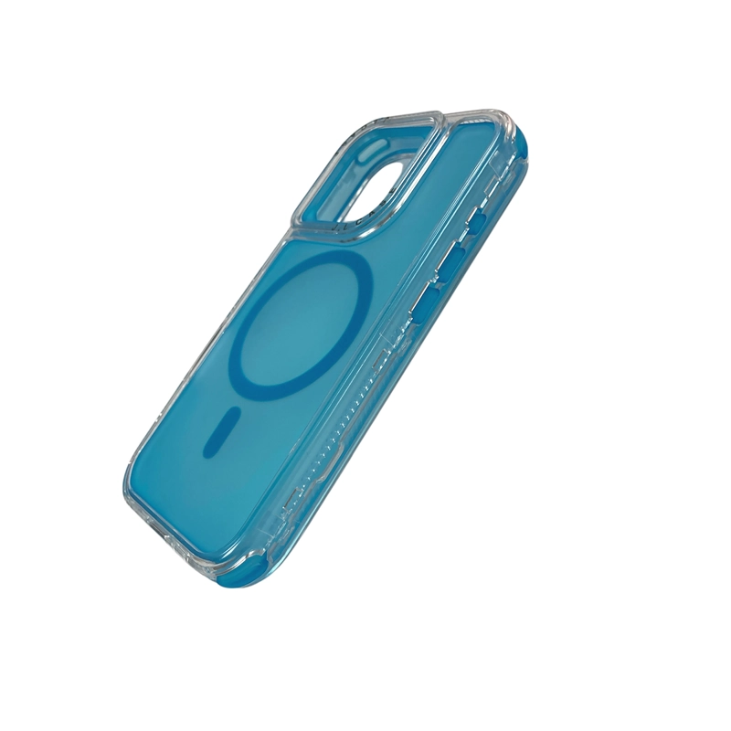 CARCASA ANTIGOLPE 360 COMPATIBLE CON IPHONE 16 PRO MAGSAFE LILA - 2