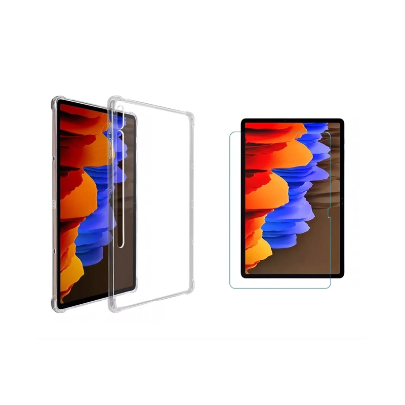 CARCASA TRANSPARENTE COMPATIBLE CON SAMSUNG GALAXY TAB S7 FE 12.4 - 3