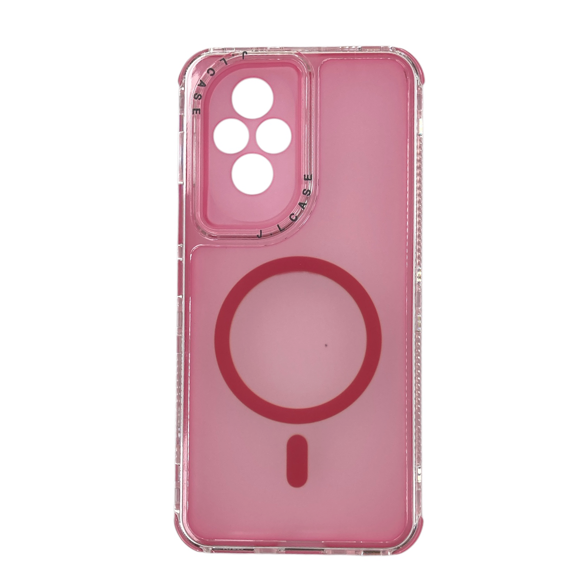 JOIGO CARCASA ANTIGOLPE 360 PARA HONOR 200 MAGSAFE ROSADO