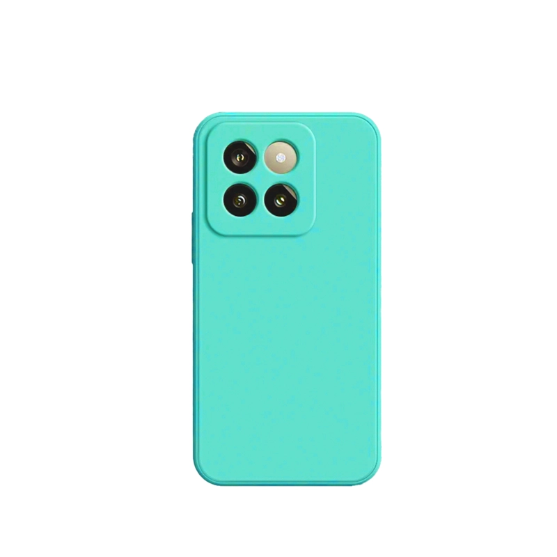 JOIGO CARCASA PARA XIAOMI 14 PRO GOMA TURQUESA