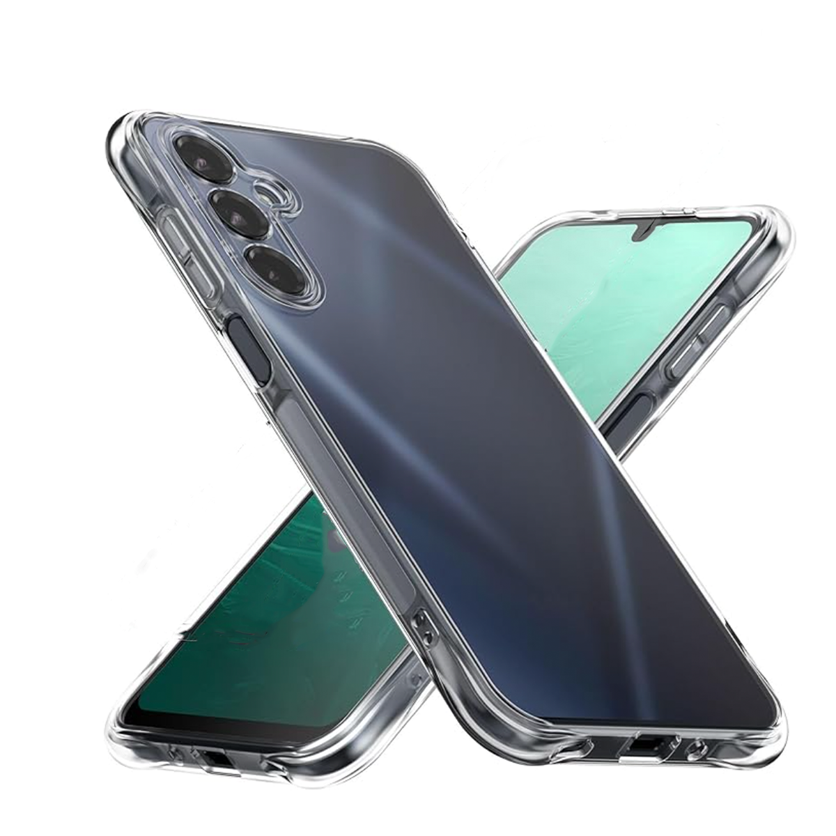 CARCASA ANTI GOLPES TRANSPARENTE PARA SAMSUNG A16 - 2