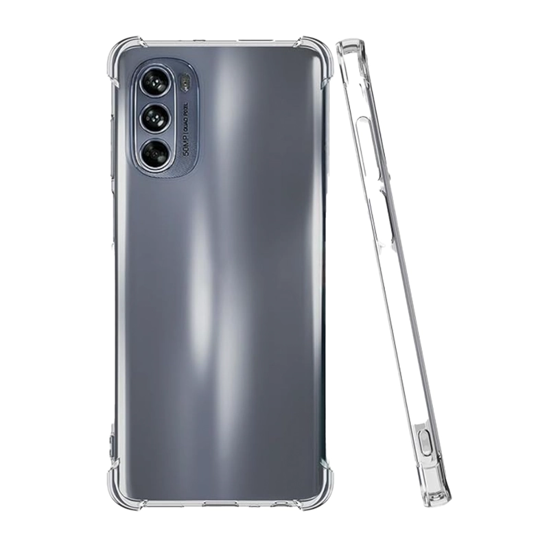 CARCASA TRANSPARENTE REFORZADOS PARA MOTOROLA G52 - 1