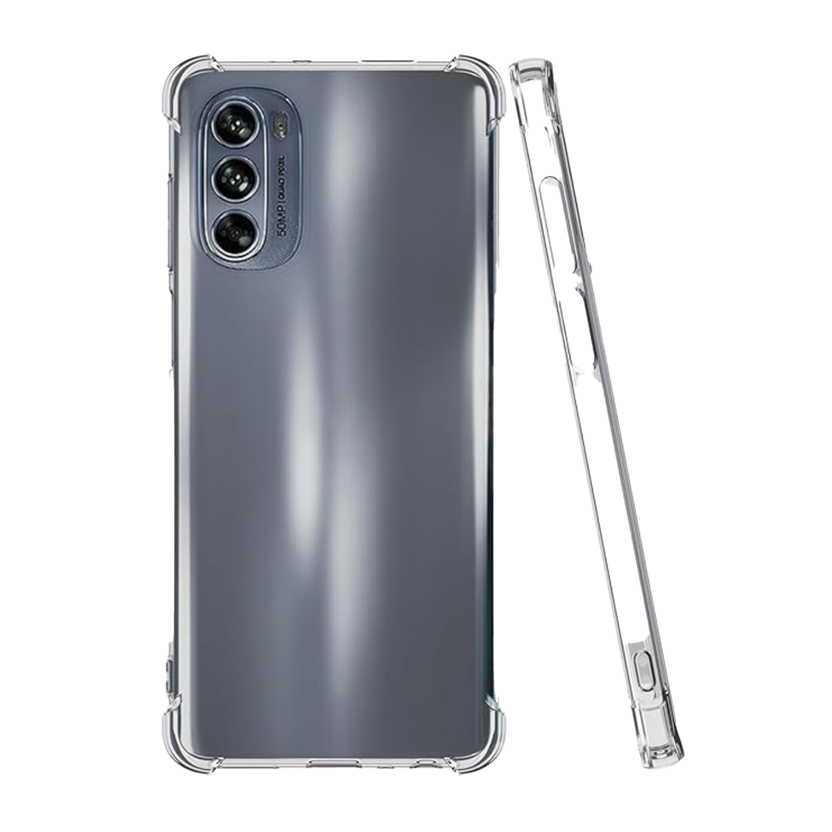 JOIGO CARCASA TRANSPARENTE REFORZADOS PARA MOTOROLA G52