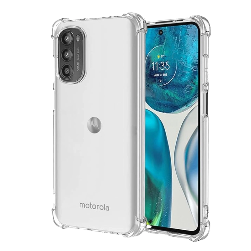 CARCASA TRANSPARENTE REFORZADOS PARA MOTOROLA G52 - 4