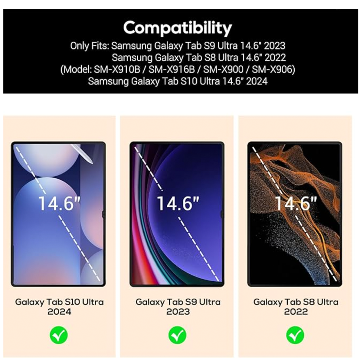 LAMINA DE VIDRIO PARA TABLET SAMSUNG GALAXY S10 ULTRA - 4