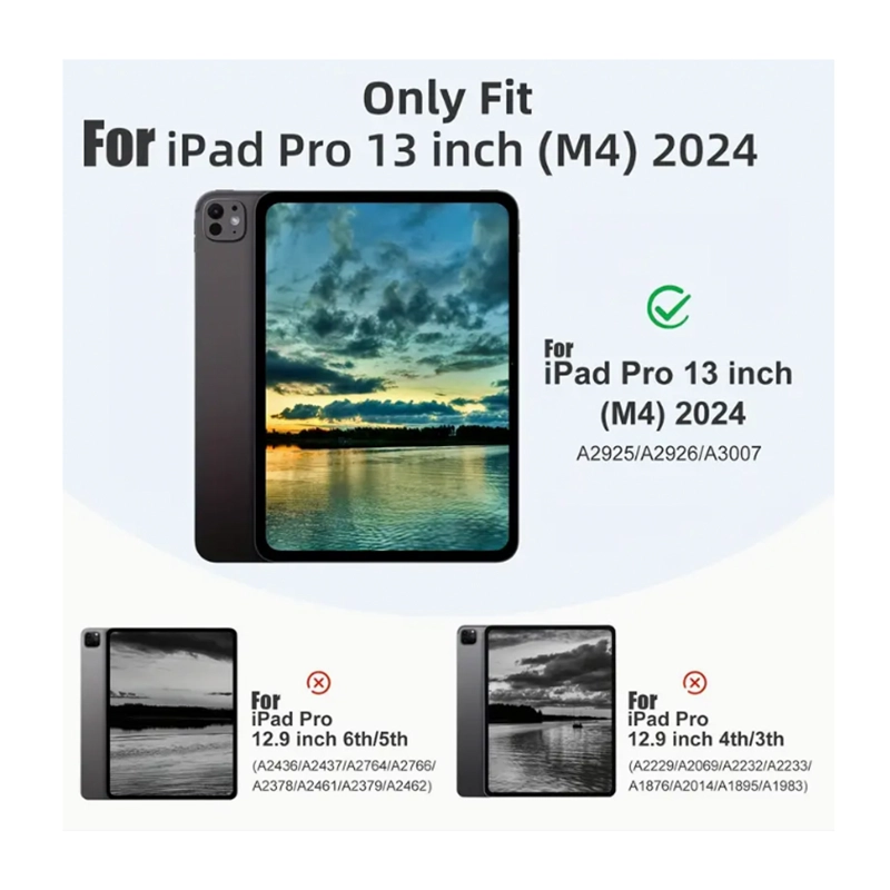 FUNDA JOIGO LÁMINA SMART COVER IPAD PRO 13 M4 2024 LILA - 4