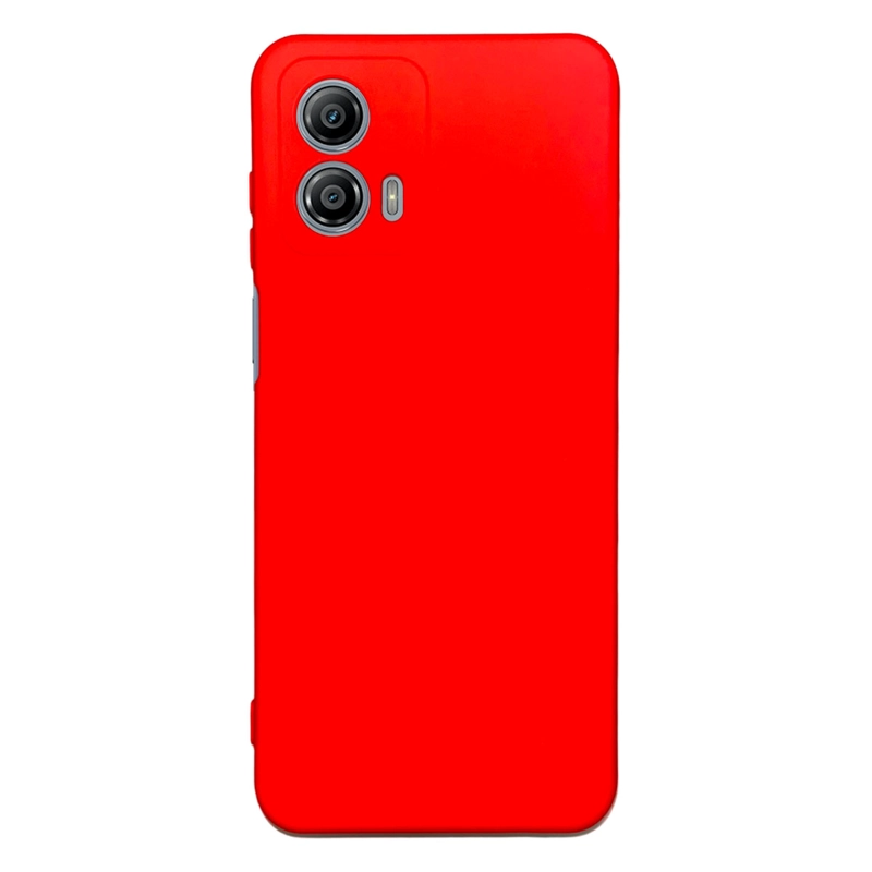 JOIGO CARCASA COMPATIBLE CON MOTOROLA G35 GOMA ROJO