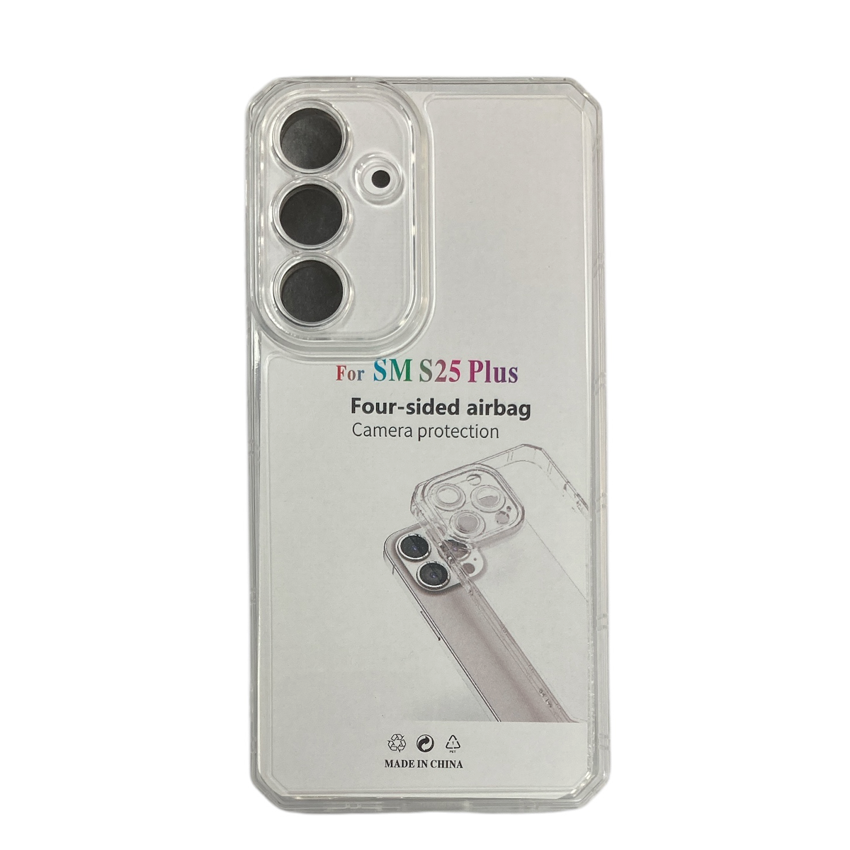 CARCASA TRANSPARENTE ANTI GOLPES PARA SAMSUNG S25 PLUS - 2