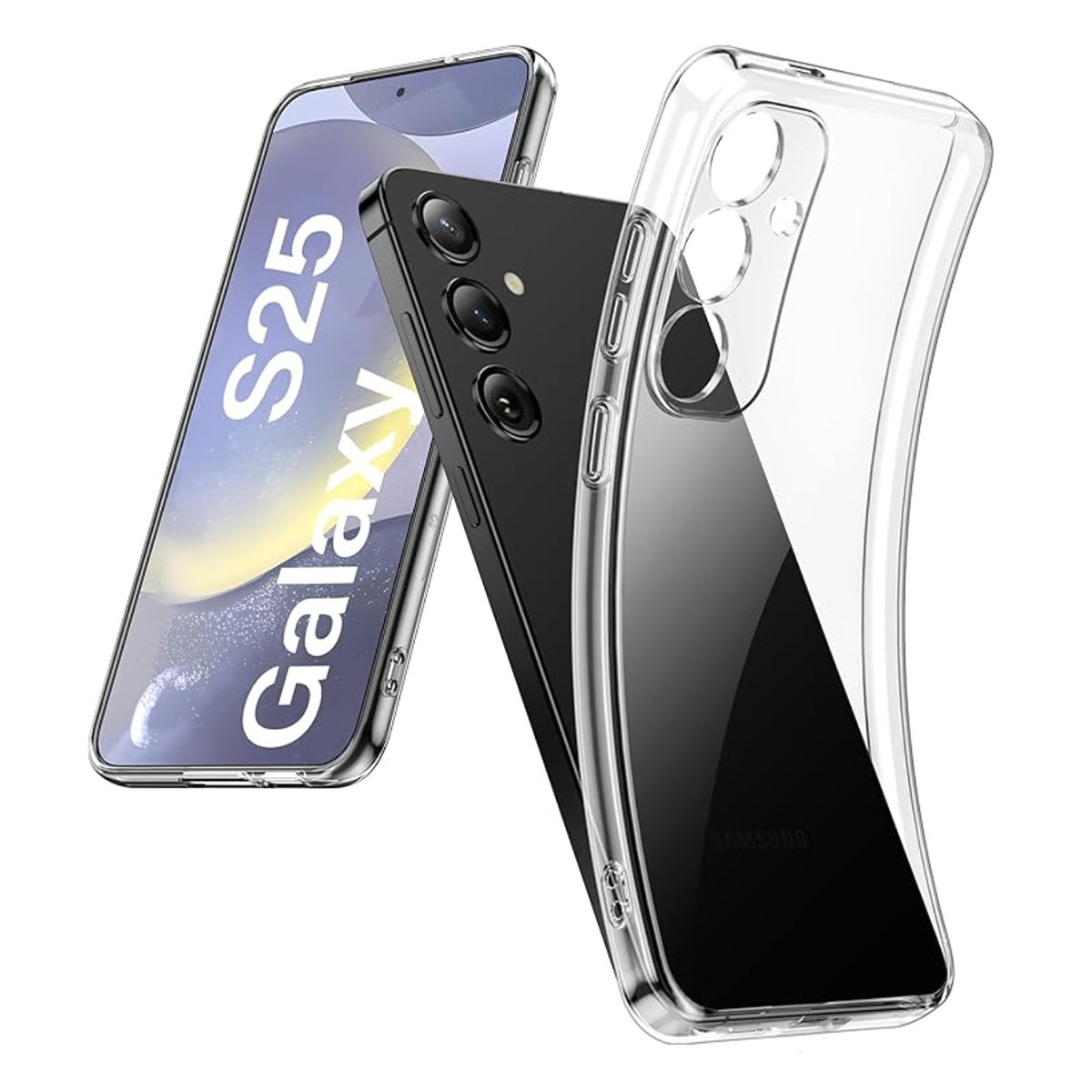 CARCASA TRANSPARENTE ANTI GOLPES PARA SAMSUNG S25 - 4