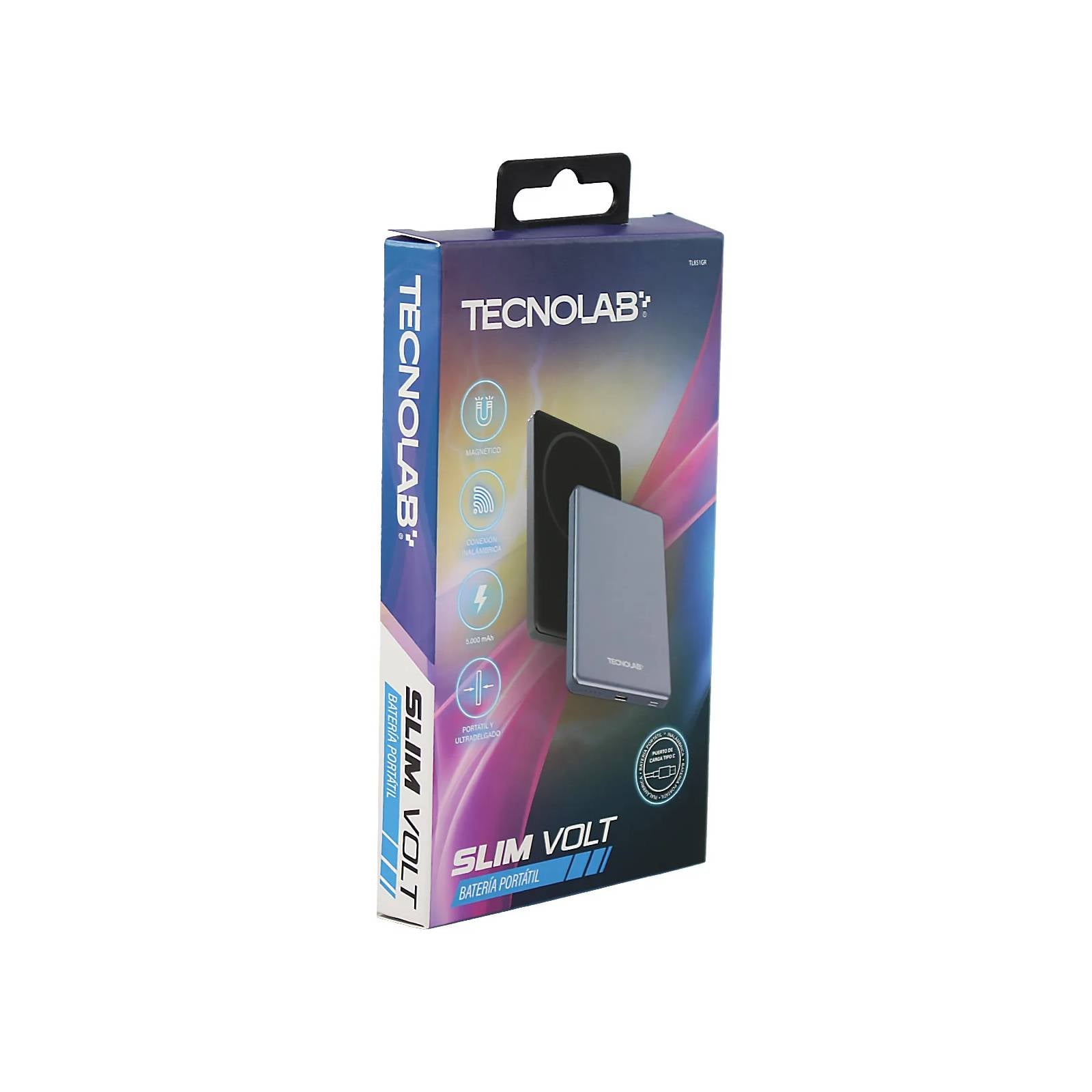 POWEBANK MAGSAFE COMPATIBLE CON IPHONE CON 10.000 MAH GRIS - 1