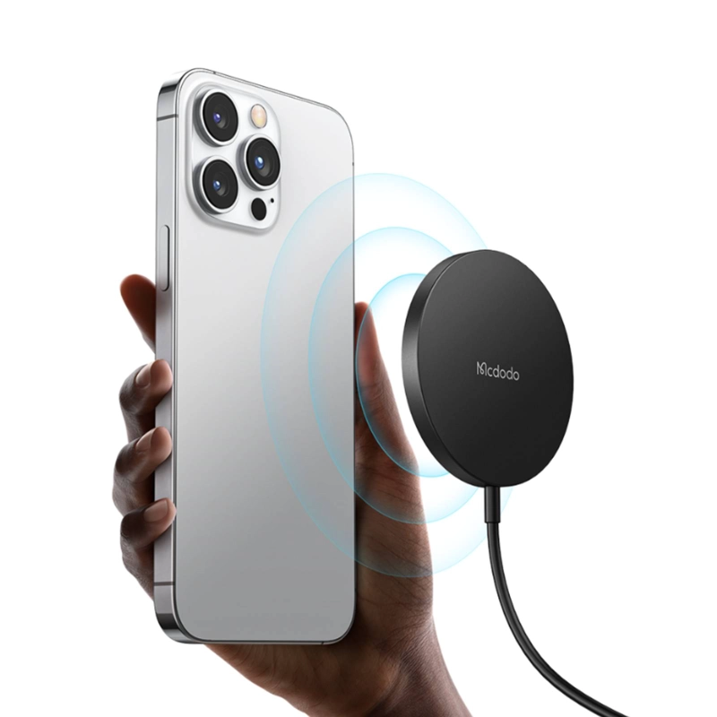 CARGADOR INALAMBRICO MAGNETICO DE 15W COMPATIBLE CON IPHONE - 1
