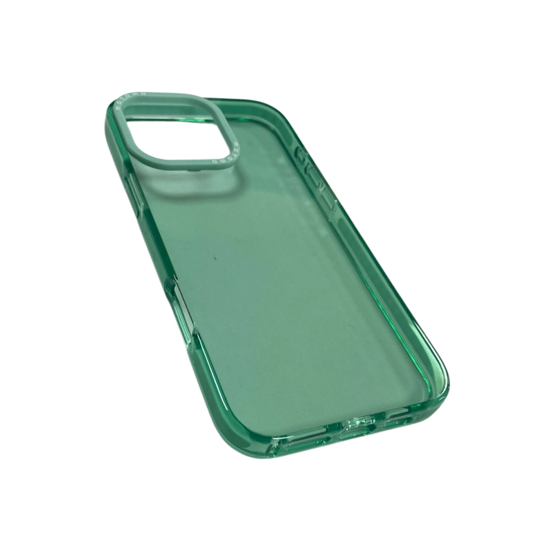 CARCASA FUNDA COMPATIBLE CON IPHONE 16 PRO FLUOR TURQUESA - 2