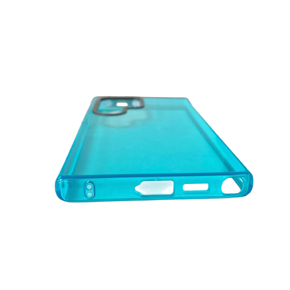 CARCASA FUNDA PARA SAMSUNG S24 ULTRA FLUOR CELESTE - 4
