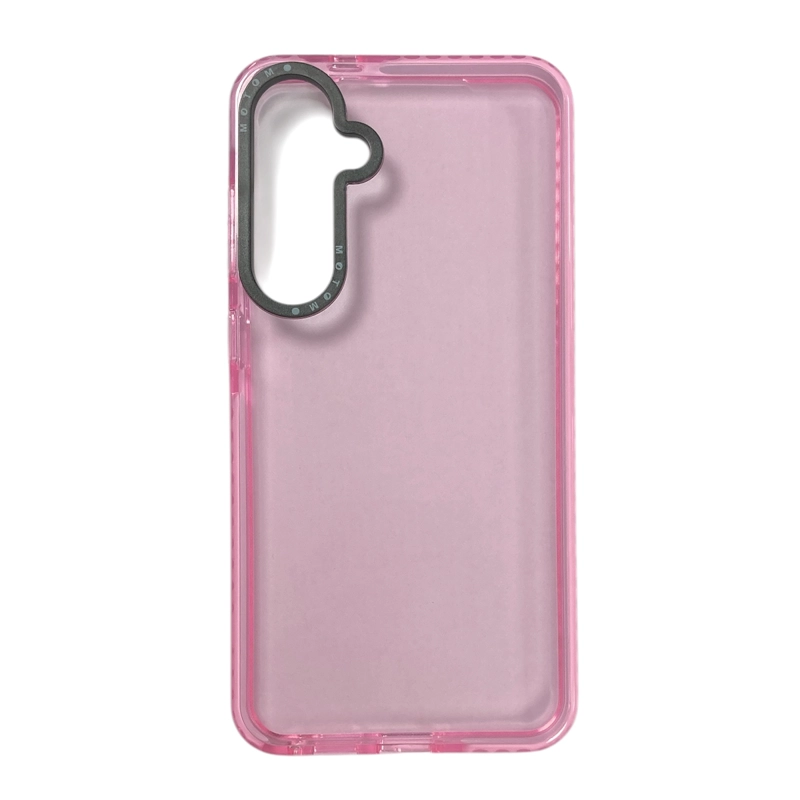 CARCASA FUNDA COMPATIBLE CON SAMSUNG S24 FLUOR ROSADO - 1