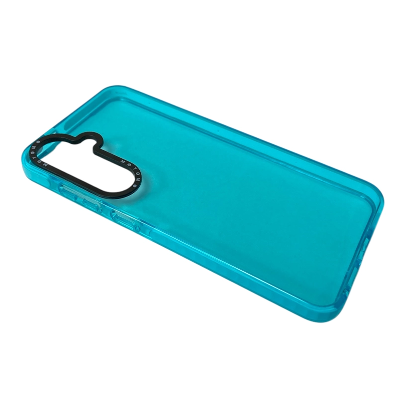 CARCASA FUNDA COMPATIBLE CON SAMSUNG S24 FLUOR CELESTE - 3