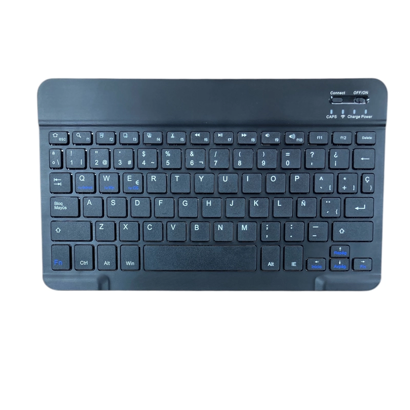 FUNDA CON TECLADO ESPAÑOL PARA SAMSUNG TAB S9 FE 10.9 LILA - 5