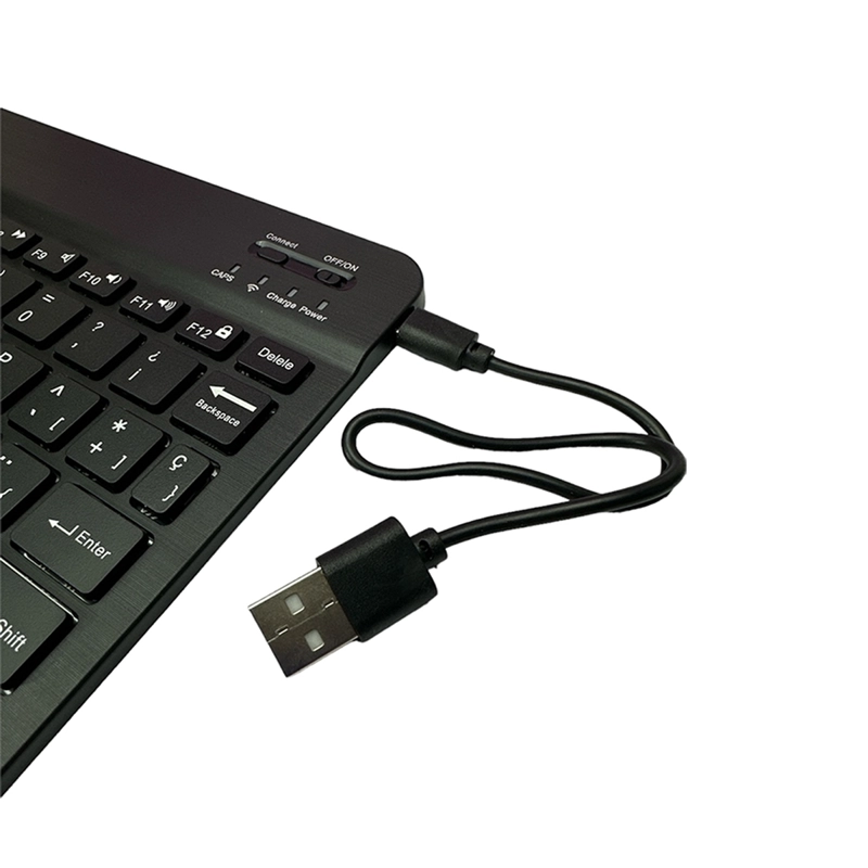 FUNDA CON TECLADO ESPAÑOL PARA SAMSUNG TAB S9 FE 10.9 LILA - 8