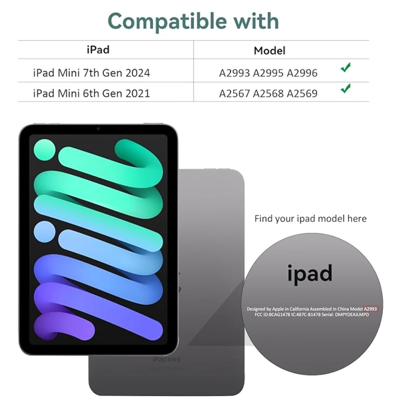 LAMINA PROTECTORA HIDROGEL HD PARA IPAD MINI 7 2025 - 2