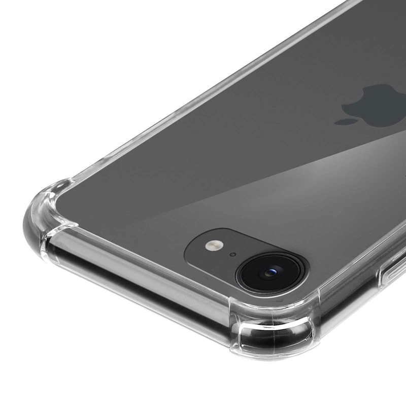CARCASA ANTIGOLPES TRANSPARENTE PARA IPHONE 16E - 4