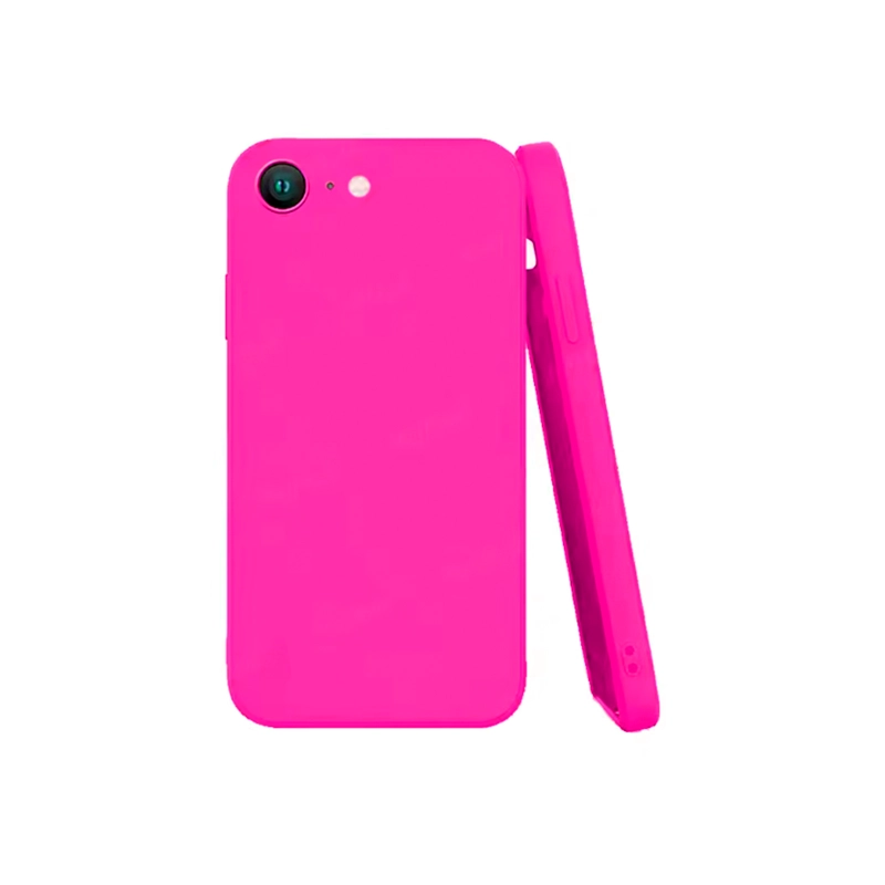 CARCASA ANTIGOLPES COMPATIBLE CON IPHONE 16E FUCSIA - 1