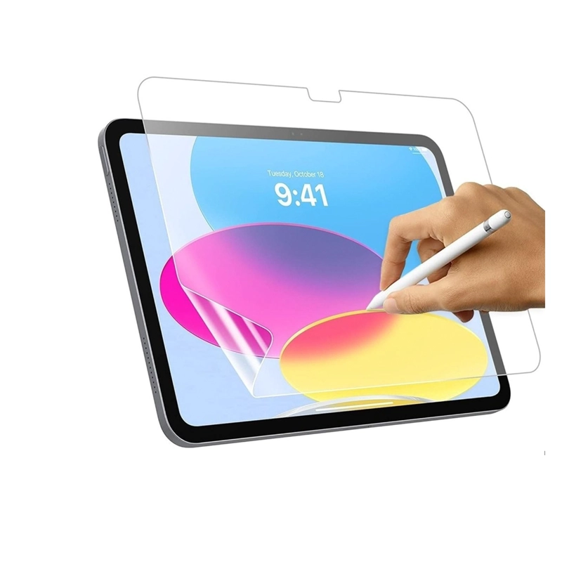 FUNDA CARCASA ANTI GOLPE 360 LAMINA HIDROGEL CLEAR PARA IPAD 10.9 DECIMA G ROSADO - 4
