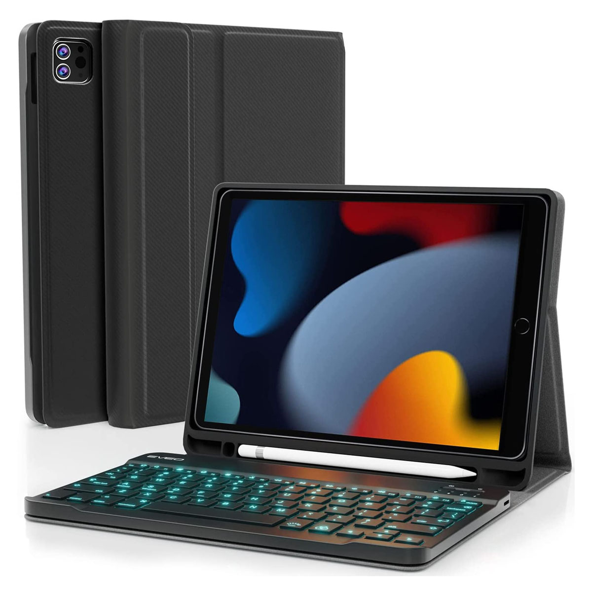 FUNDA CON TECLADO ESPAÑOL PARA IPAD PRO 11 M4 2024 NEGRO - 2