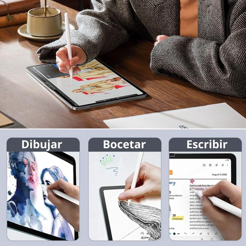 LAMINA PROTECTOR SENSACION DE PAPEL COMPATIBLE CON IPAD AIR 13 M2 2024 - 4