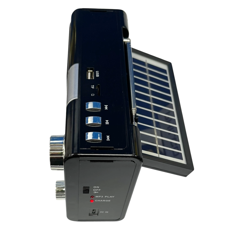 RADIO PORTATIL RECARGABLE LINTERNA CARGA SOLAR TENOLAB TL635 - 4