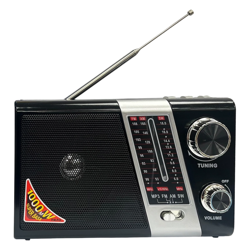 RADIO PORTATIL RECARGABLE LINTERNA CARGA SOLAR TENOLAB TL635 - 5