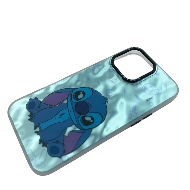 CARCASA FUNDA PARA SAMSUNG A16 LILO Y STICH TORNASOL CELESTE - 2