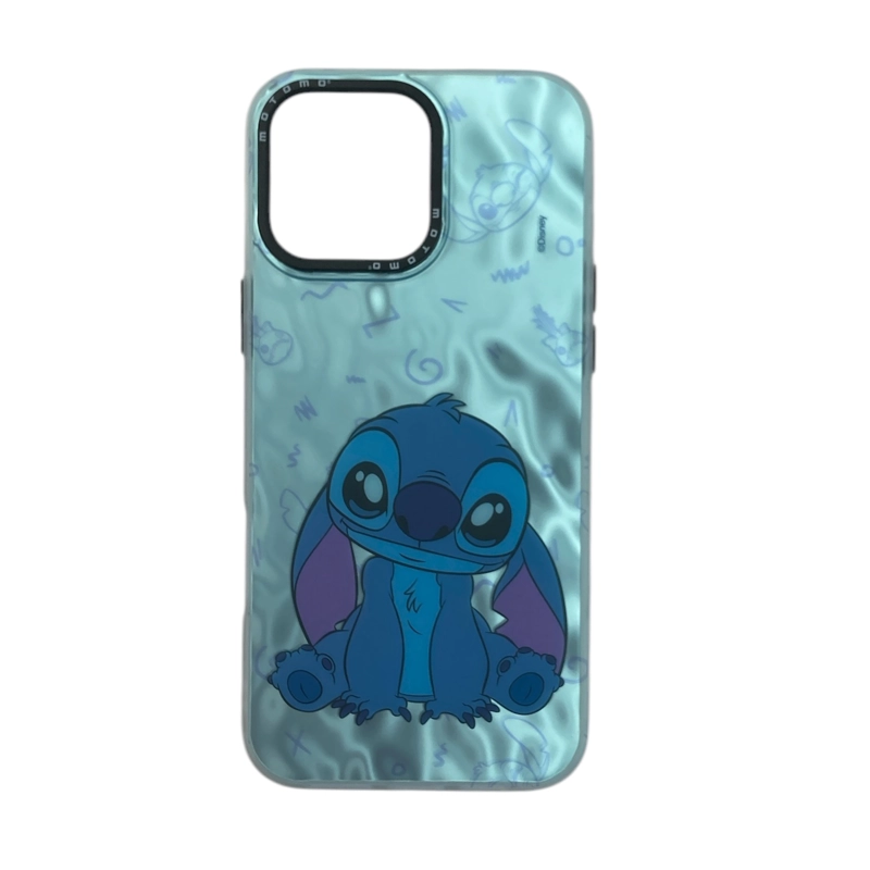 CARCASA FUNDA PARA SAMSUNG A16 LILO Y STICH TORNASOL CELESTE - 3
