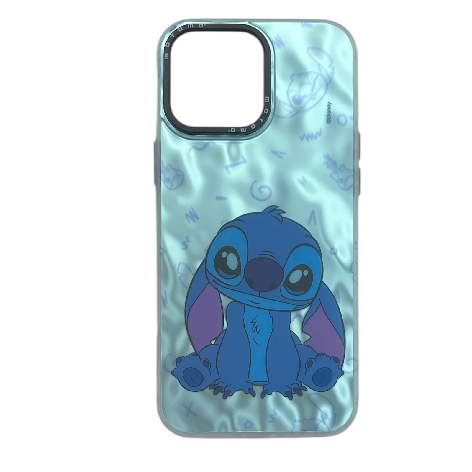 CARCASA FUNDA PARA SAMSUNG A16 LILO Y STICH TORNASOL CELESTE - 4