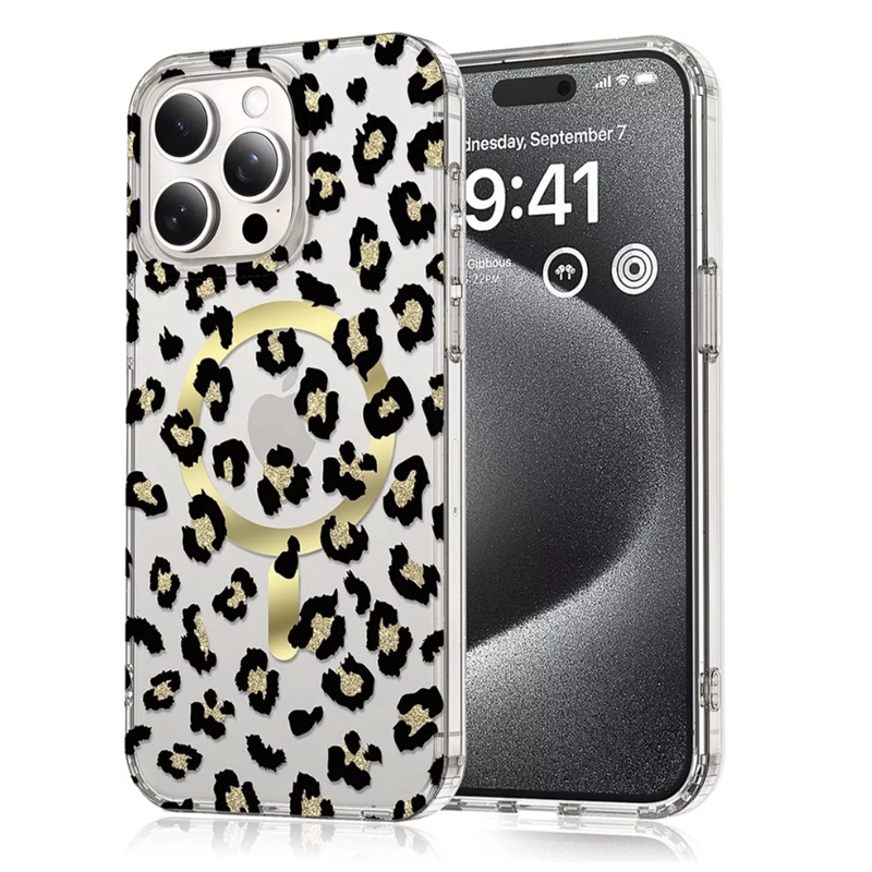 CARCASA FUNDA ANIMAL PRINT LEOPARDO PARA IPHONE 16 PRO