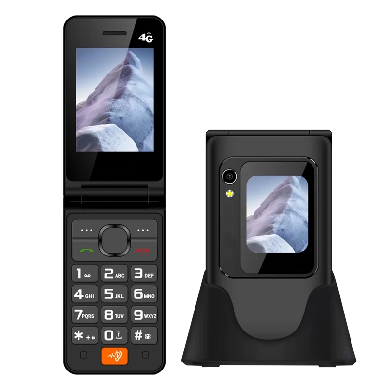 TELEFONO CELULAR ADULTO MAYOR DUALSIM 2.8 PULGAD TL705 NEGRO - 1
