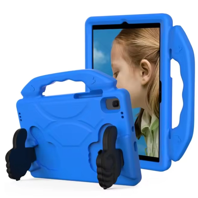 CARCASA NIÑOS ANTIGOLPES COMPATIBLE CON TABLET XIAOMI REDMI PAD SE 11 AZUL - 1