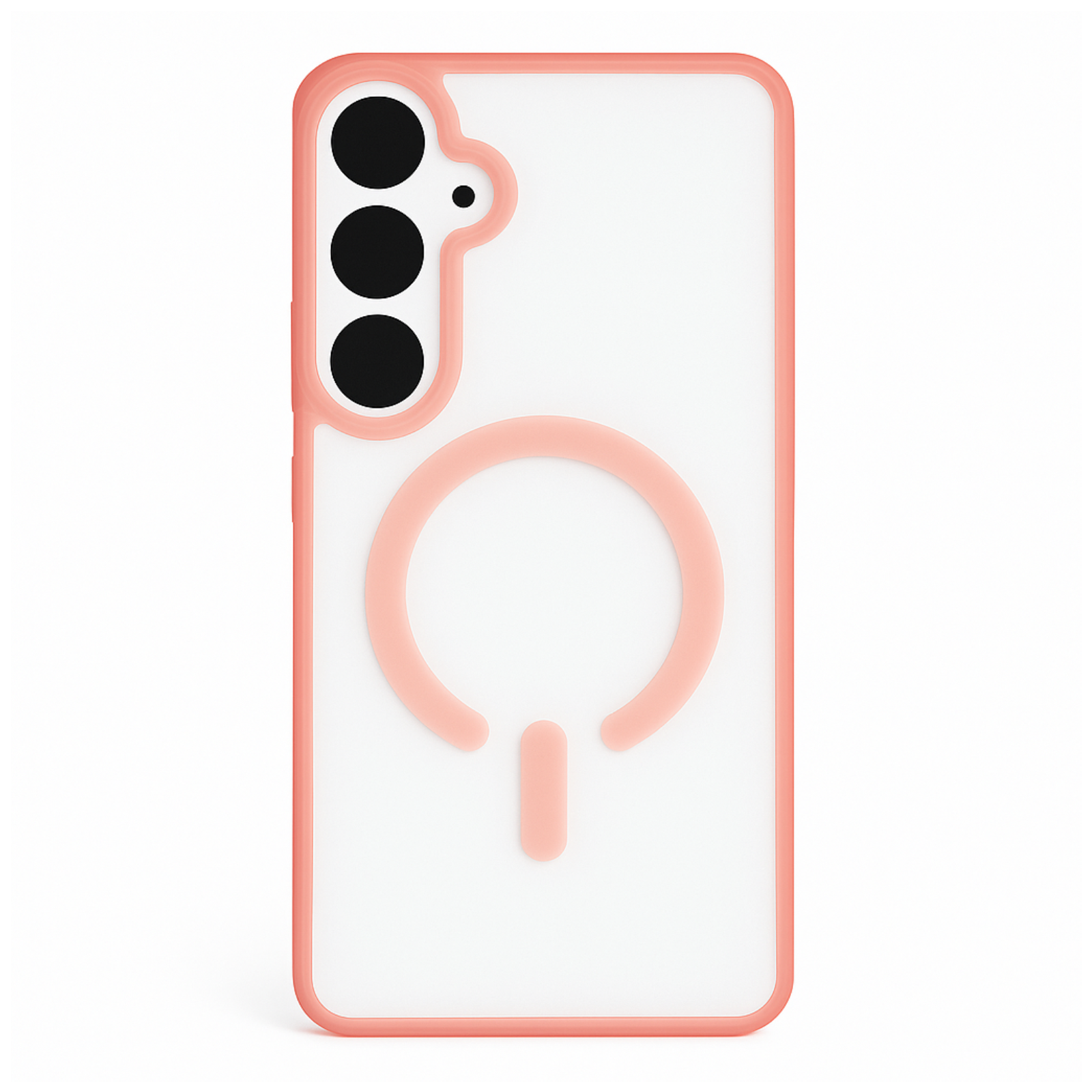 JOIGO CARCASA PARA SAMSUNG S25 PLUS MATTE MAGSAFE ROSADO