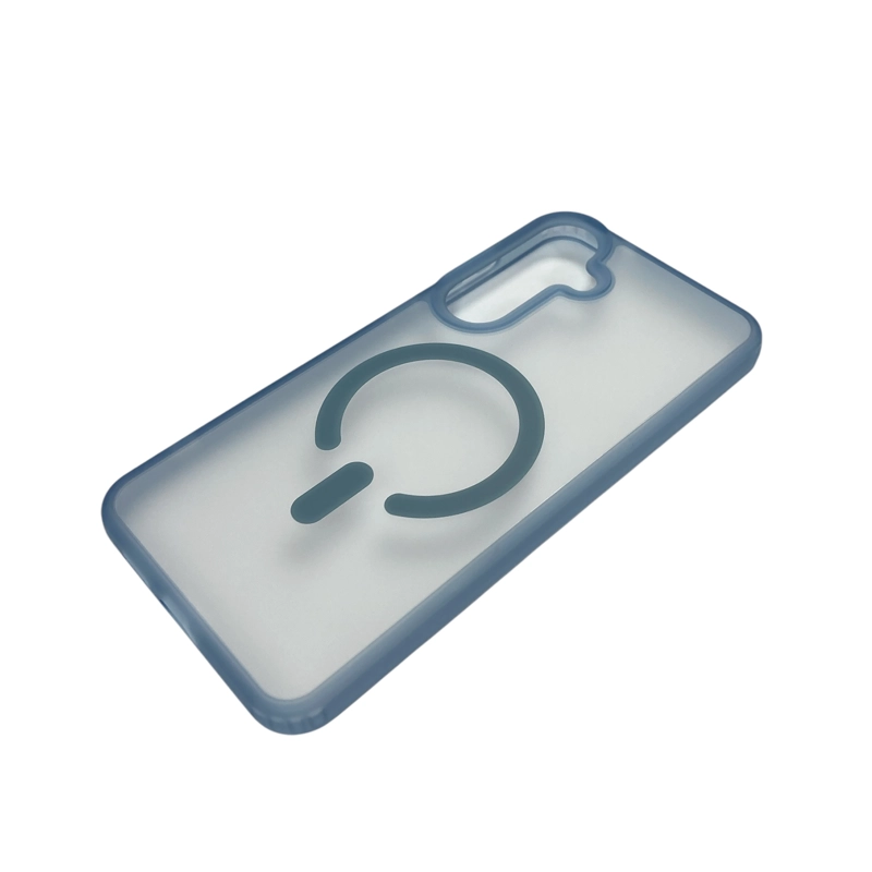 CARCASA PARA SAMSUNG S25 PLUS MATTE MAGSAFE AZUL - 2