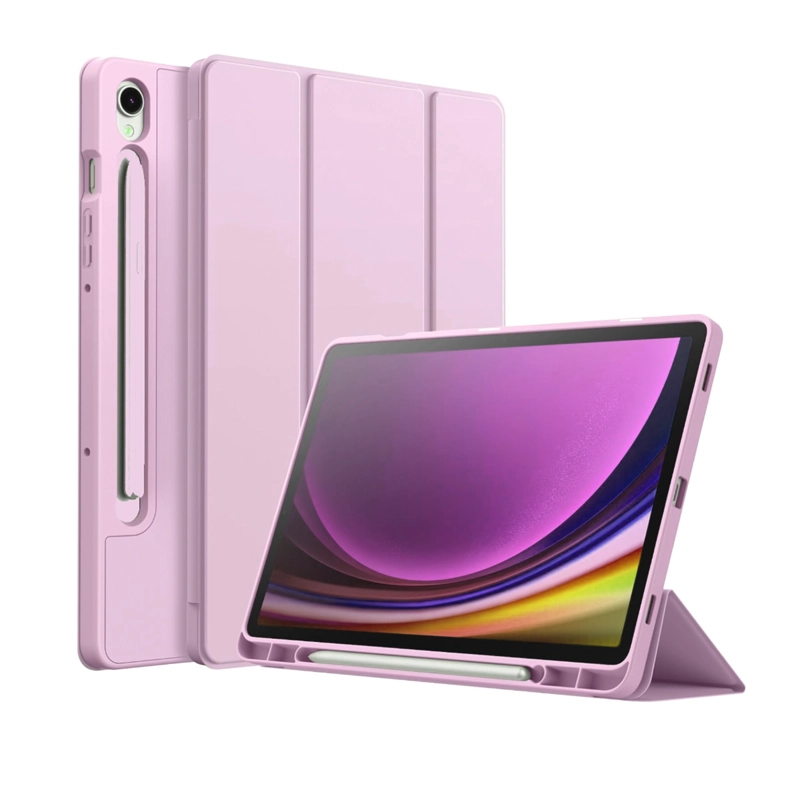 FUNDA SMART COVER PARA TAB SAMSUNG S10 FE 10.9 LILA - 7