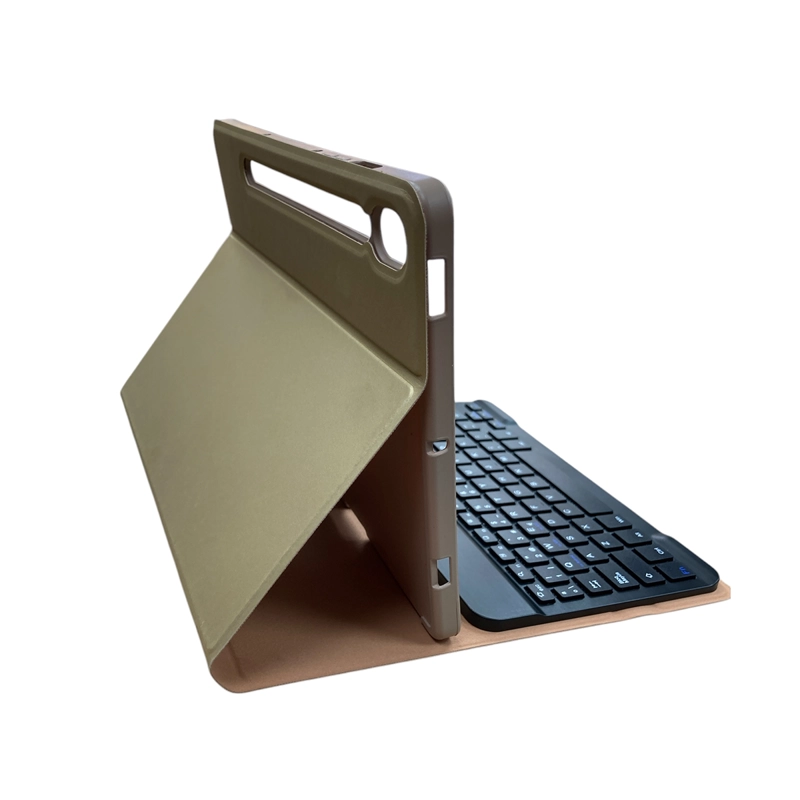 FUNDA CON TECLADO ESPAÑOL PARA SAMSUNG TAB S10 FE 10.9 LILA - 8