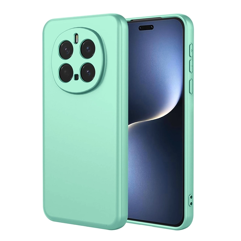 CARCASA FUNDA COMPATIBLE CON HONOR MAGIC 7 PRO GOMA TURQUESA - 1
