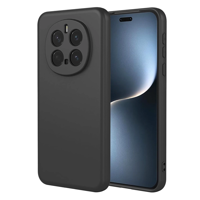 CARCASA FUNDA COMPATIBLE CON HONOR MAGIC 7 PRO GOMA NEGRO - 1