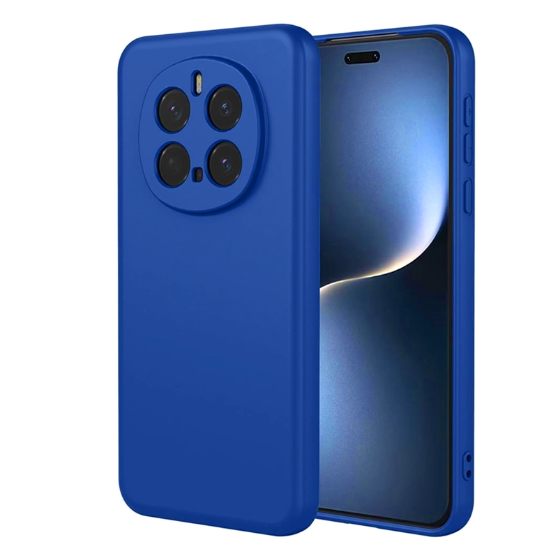 CARCASA FUNDA COMPATIBLE CON HONOR MAGIC 7 PRO GOMA AZUL - 1