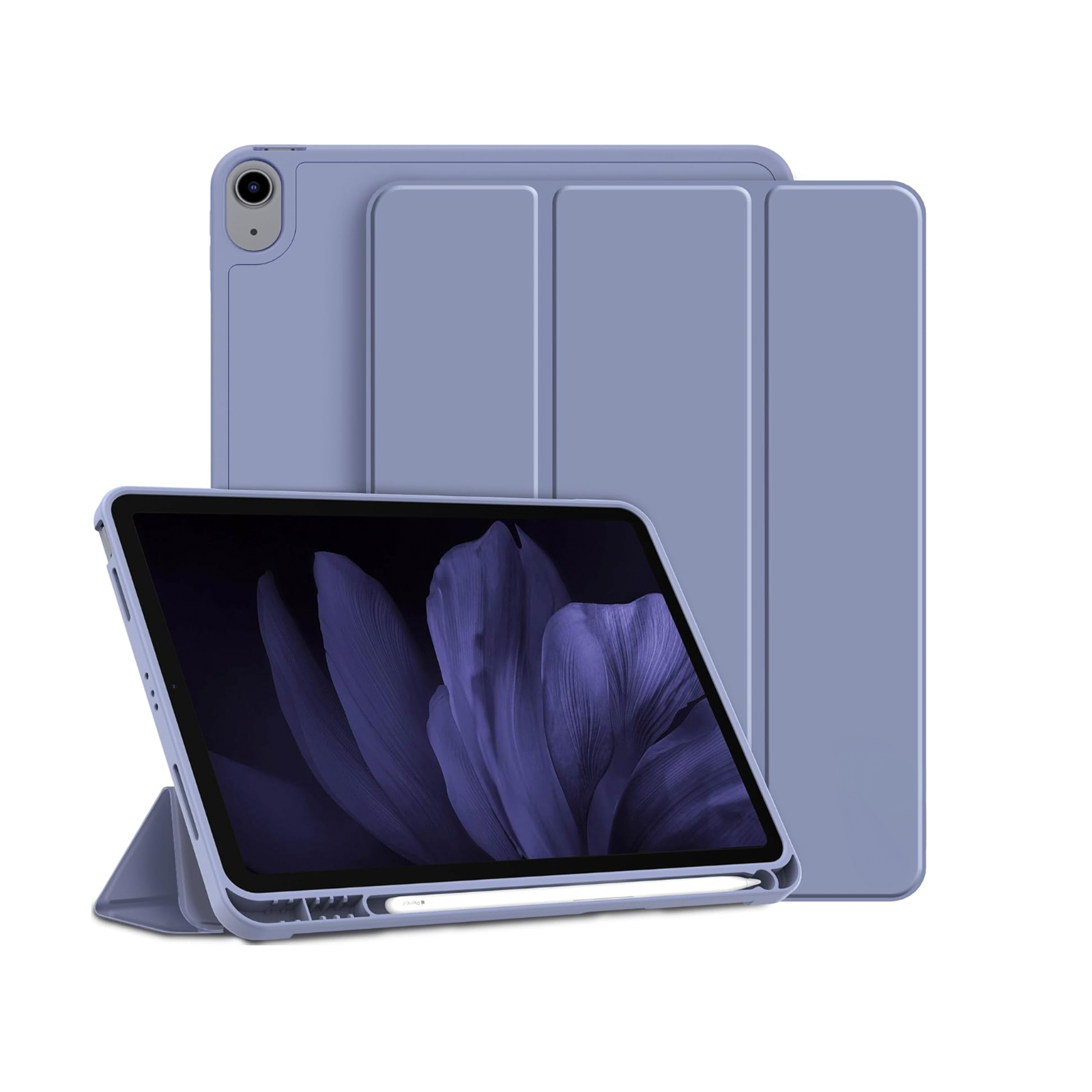 FUNDA SMART COVER PARA IPAD AIR 11 M3 2025 GRIS - 1